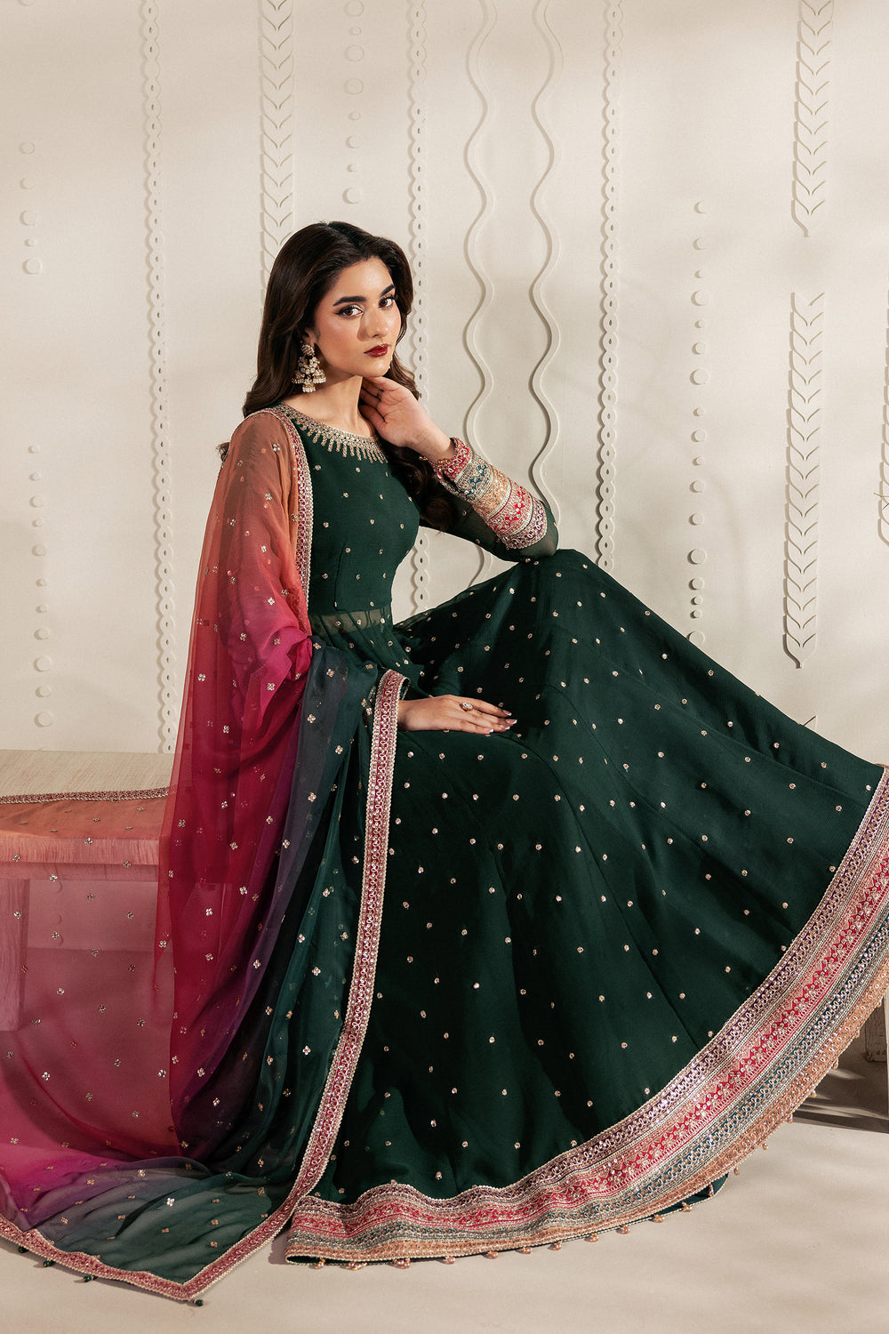 Zarif | Bayaan Formals | ALVA - Formal Dress - available at Maria Faisal in UK and USA.