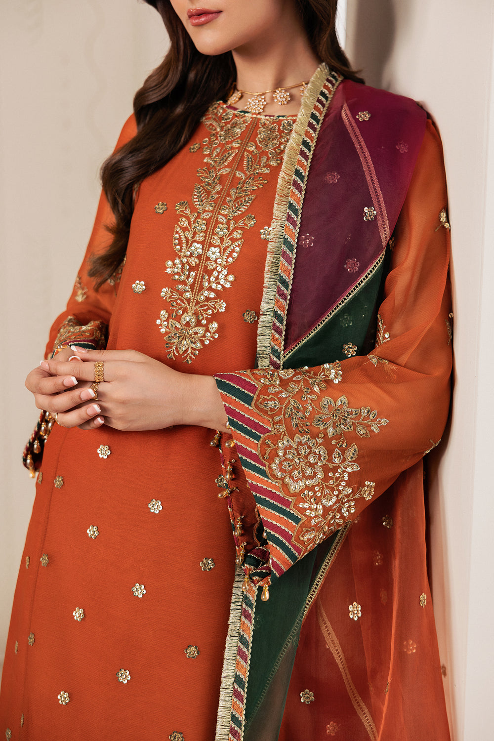 Zarif | Bayaan Formals | SUNOOR - Formal Dress - available at Maria Faisal in UK and USA.