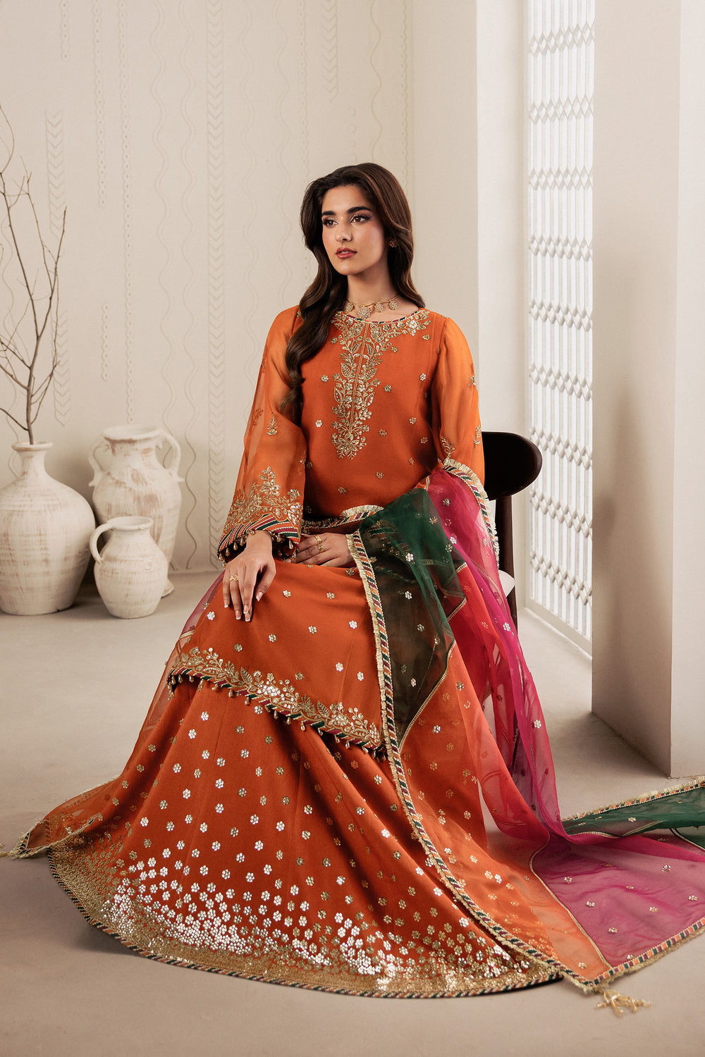 Zarif | Bayaan Formals | SUNOOR - Formal Dress - available at Maria Faisal in UK and USA.