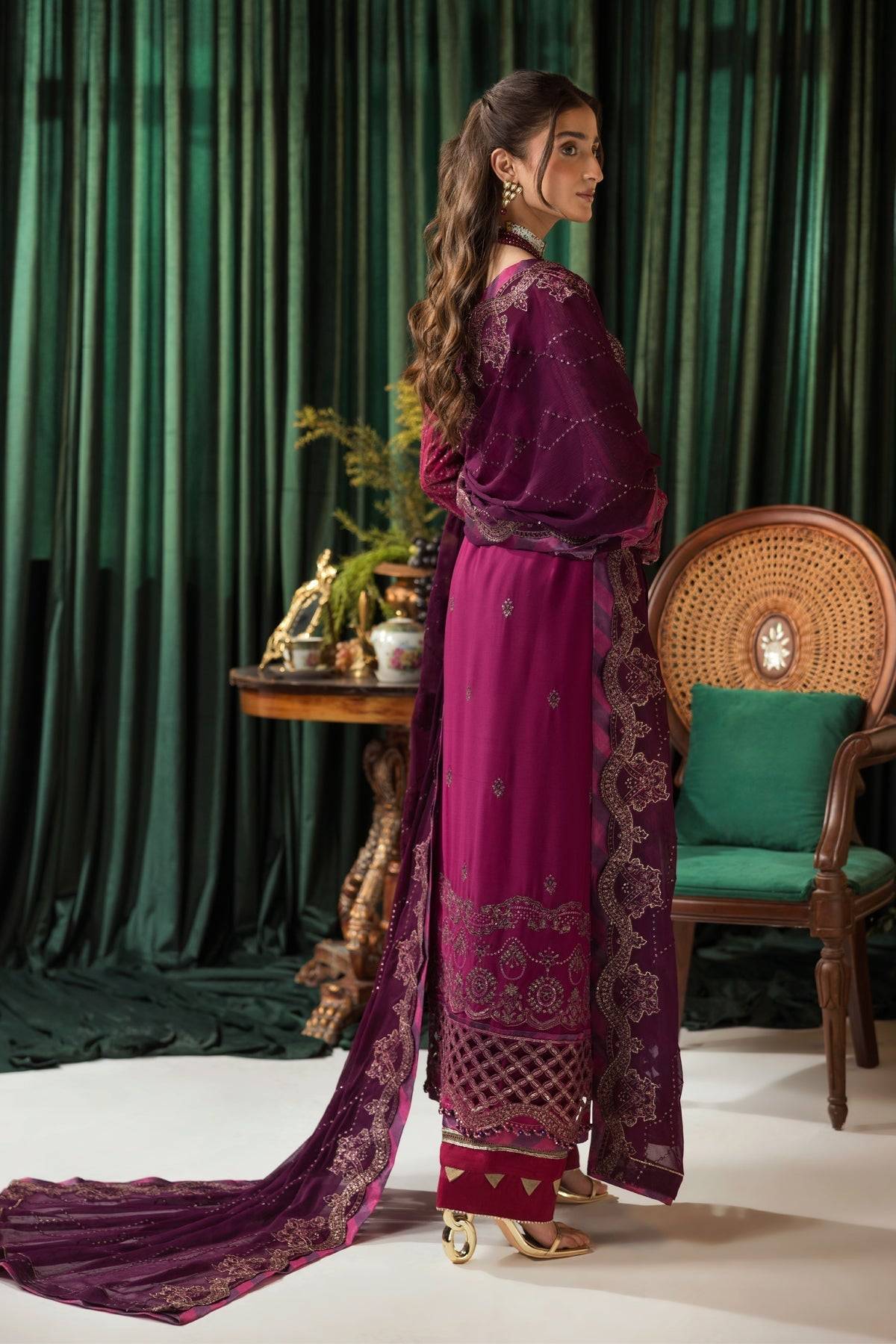 House of Nawab | Gul Mira Formals | IBRAH by Maria Faisal - Registered Vendor of : House of Nawab - type : Ladies Clothes - 100% original wedding dresses