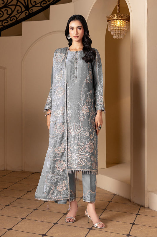 Alizeh | Aaina A Reflection of Elegance | AF-SS-2239-Kundan - Dress - available at Maria Faisal in UK and USA.