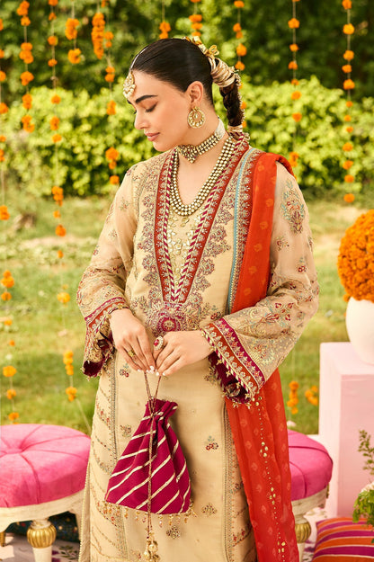 Alizeh | Shehnai The Festive Edit | AF-ZN-2219-Dilruba - Formal Dress - available at Maria Faisal in UK and USA.
