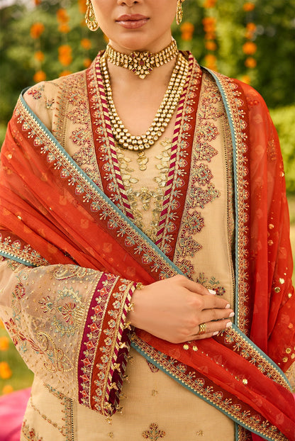Alizeh | Shehnai The Festive Edit | AF-ZN-2219-Dilruba - Formal Dress - available at Maria Faisal in UK and USA.