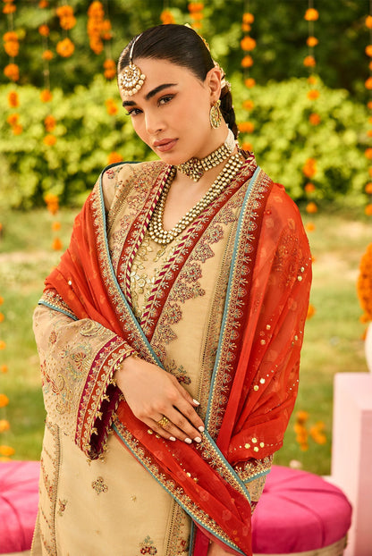 Alizeh | Shehnai The Festive Edit | AF-ZN-2219-Dilruba - Formal Dress - available at Maria Faisal in UK and USA.