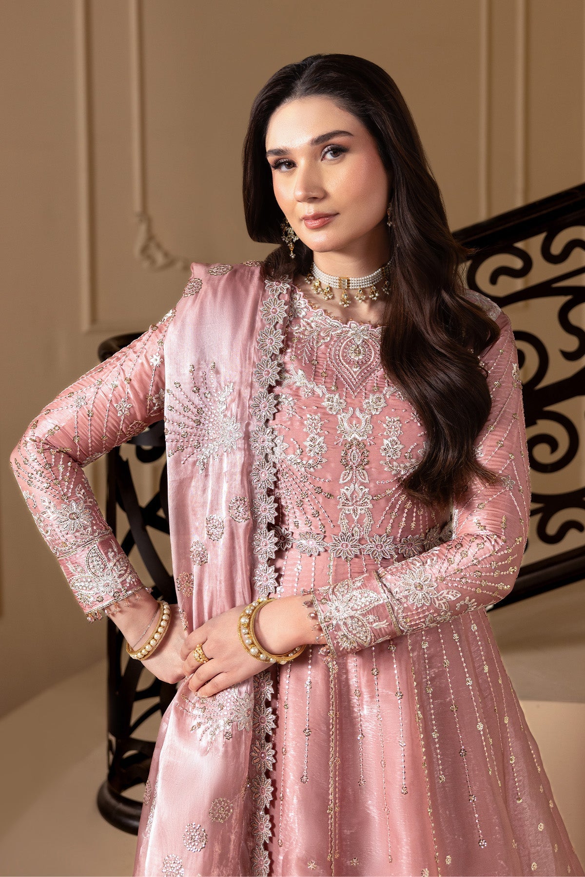 Alizeh | Aaina A Reflection of Elegance | AF-SS-2240-Ninay - Dress - available at Maria Faisal in UK and USA.