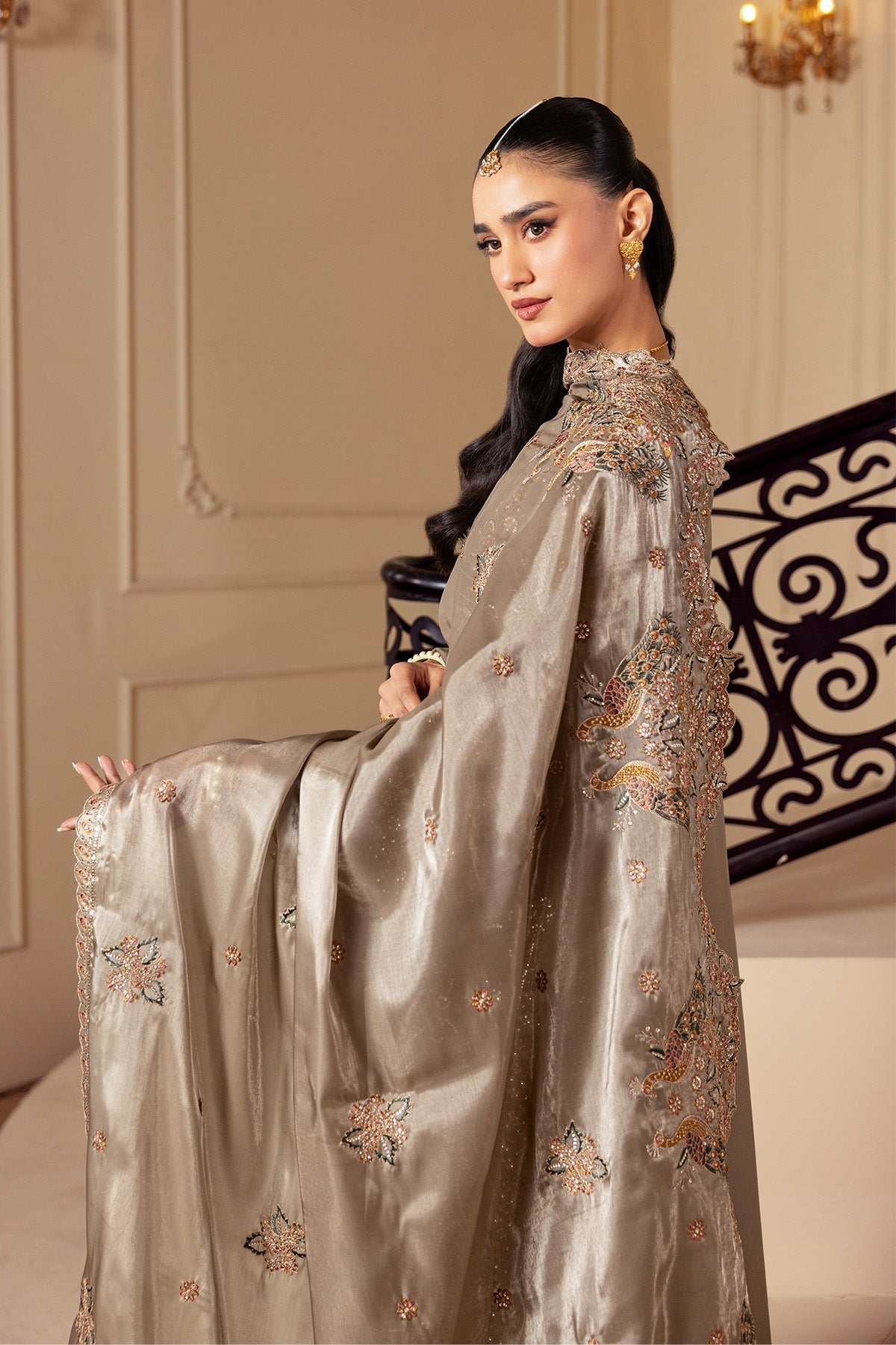 Alizeh | Aaina A Reflection of Elegance | AF-SS-2247-Zoya - Dress - available at Maria Faisal in UK and USA.