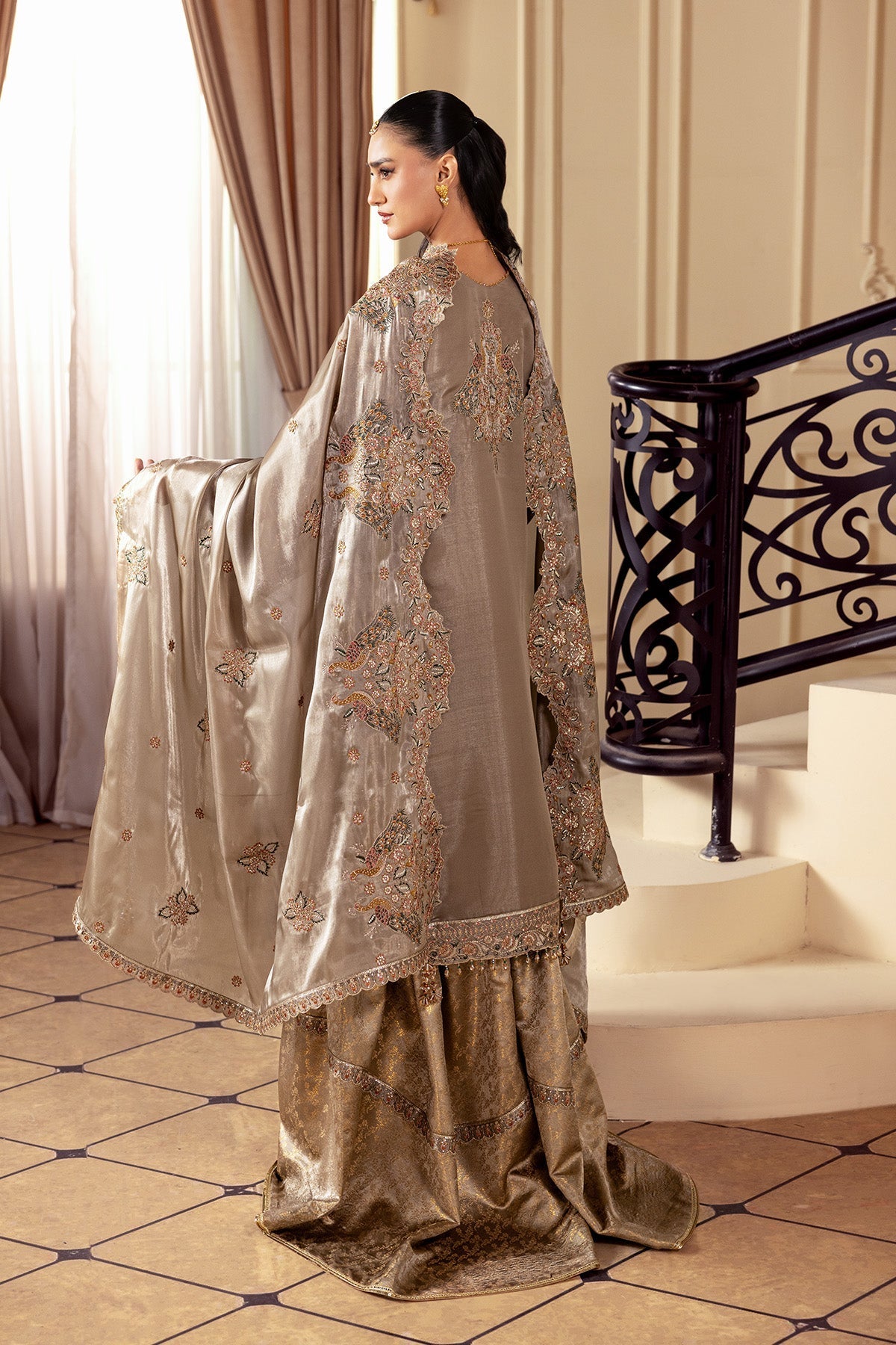 Alizeh | Aaina A Reflection of Elegance | AF-SS-2247-Zoya - Dress - available at Maria Faisal in UK and USA.