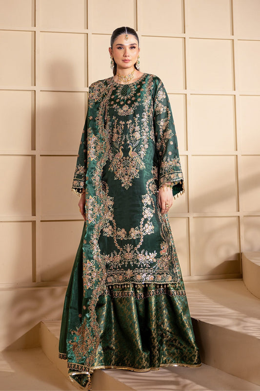 Alizeh | Aaina A Reflection of Elegance | AF-SS-2246-Gota - Dress - available at Maria Faisal in UK and USA.