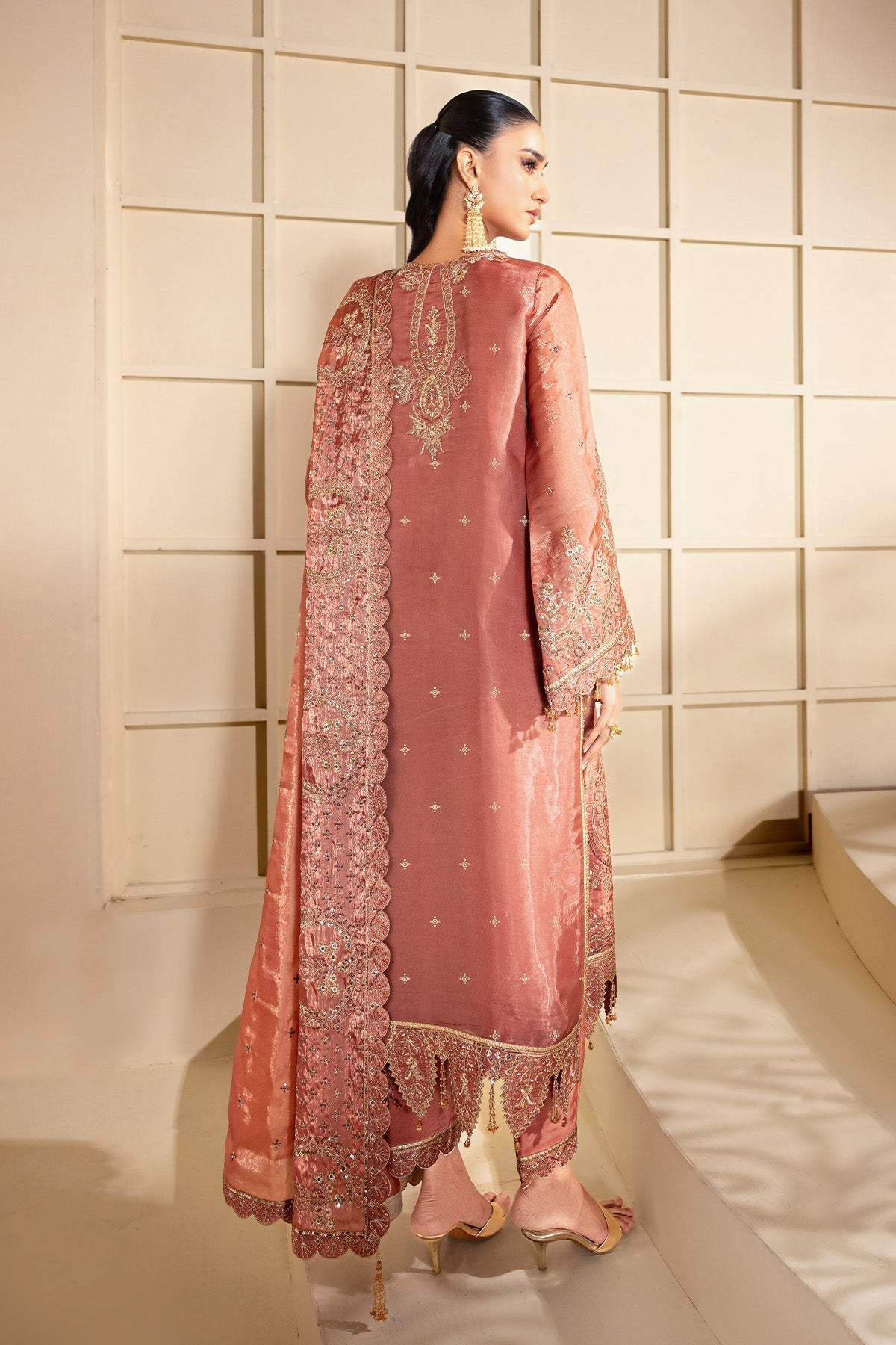 Alizeh | Aaina A Reflection of Elegance | AF-SS-2237-Naia - Dress - available at Maria Faisal in UK and USA.