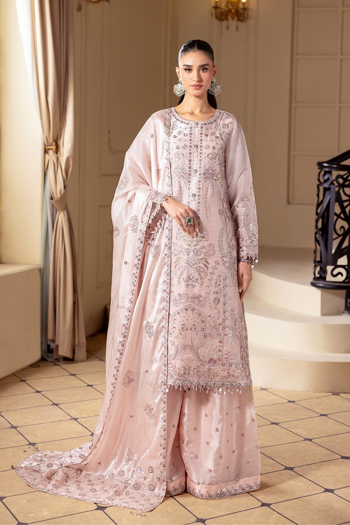 Alizeh | Aaina A Reflection of Elegance | AF-SS-2244-Irha - Dress - available at Maria Faisal in UK and USA.