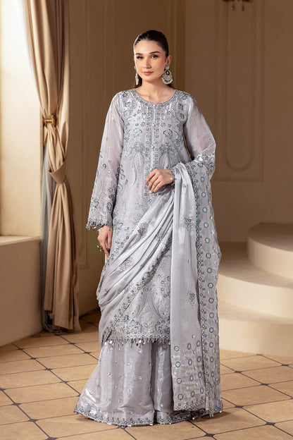 Alizeh | Aaina A Reflection of Elegance | AF-SS-2245-Safira - Dress - available at Maria Faisal in UK and USA.