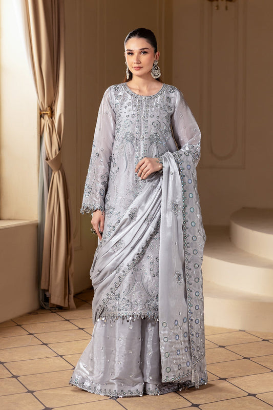 Alizeh | Aaina A Reflection of Elegance | AF-SS-2245-Safira - Dress - available at Maria Faisal in UK and USA.