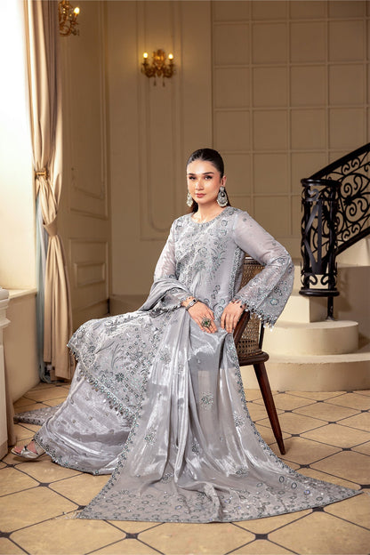 Alizeh | Aaina A Reflection of Elegance | AF-SS-2245-Safira - Dress - available at Maria Faisal in UK and USA.
