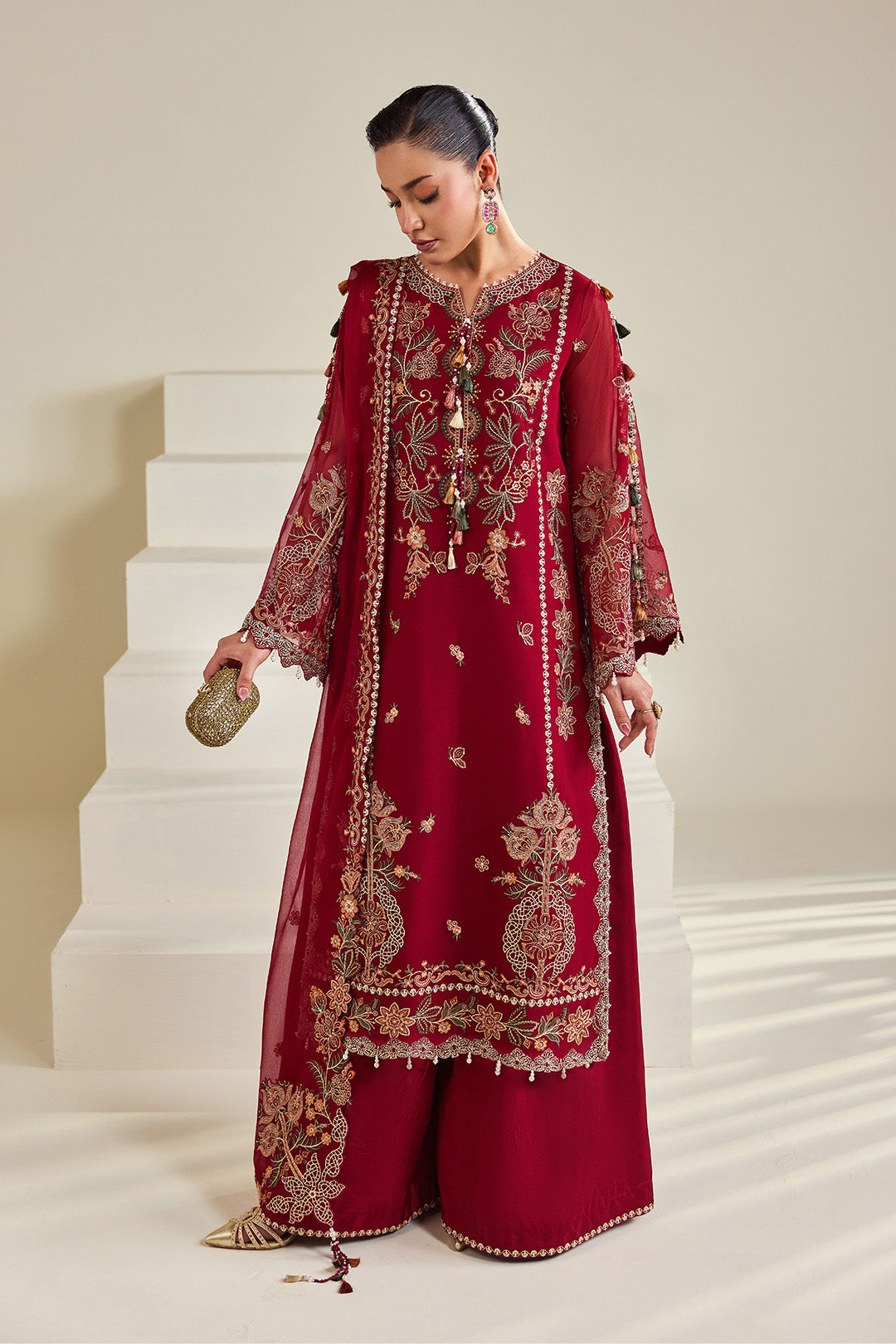 Alizeh | Dhaagay Formals |AF-DHG-5053-Suraira - Formal Dress - available at Maria Faisal in UK and USA.