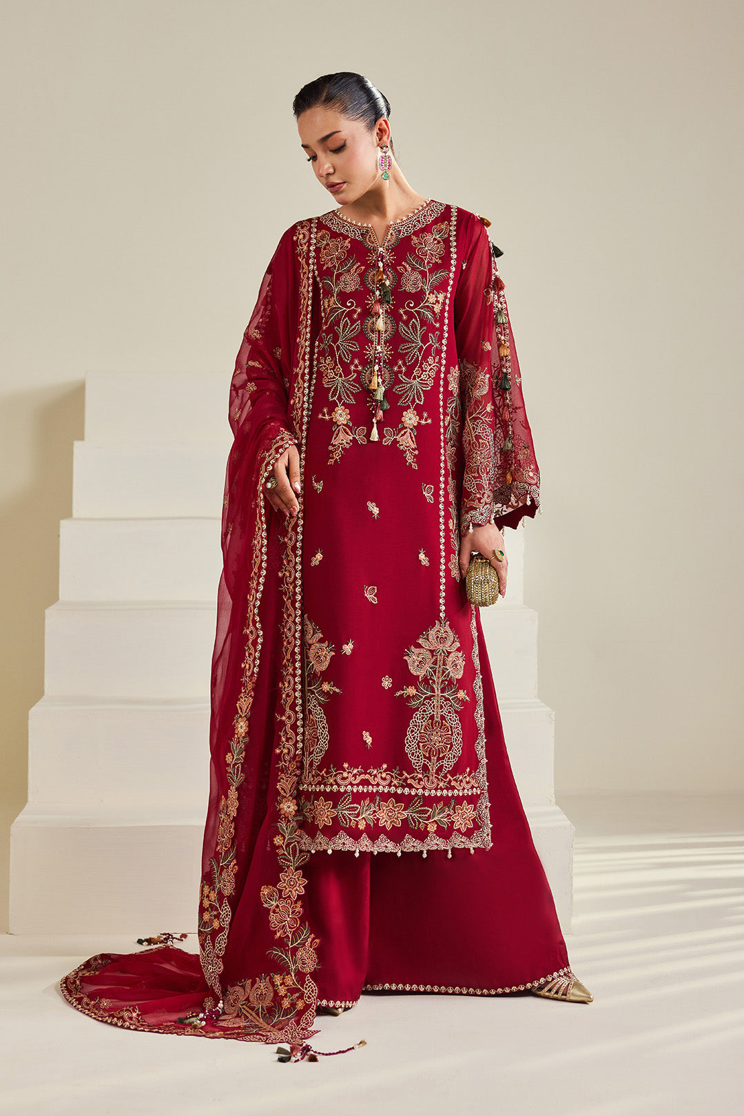 Alizeh | Dhaagay Formals |AF-DHG-5053-Suraira - Formal Dress - available at Maria Faisal in UK and USA.