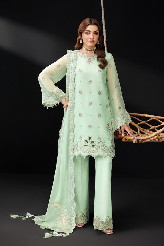 Alizeh | Dua Formals 26 | AF-DUA-3038-Opaline - Dress - available at Maria Faisal in UK and USA.