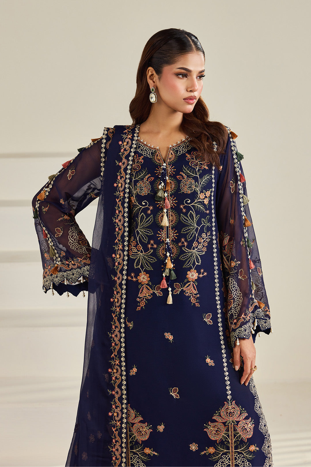 Alizeh | Dhaagay Formals |AF-DHG-5054-Anvah - Formal Dress - available at Maria Faisal in UK and USA.