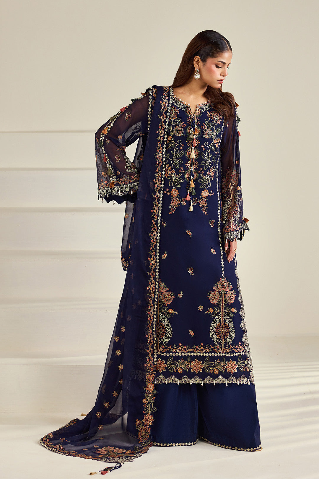 Alizeh | Dhaagay Formals |AF-DHG-5054-Anvah - Formal Dress - available at Maria Faisal in UK and USA.