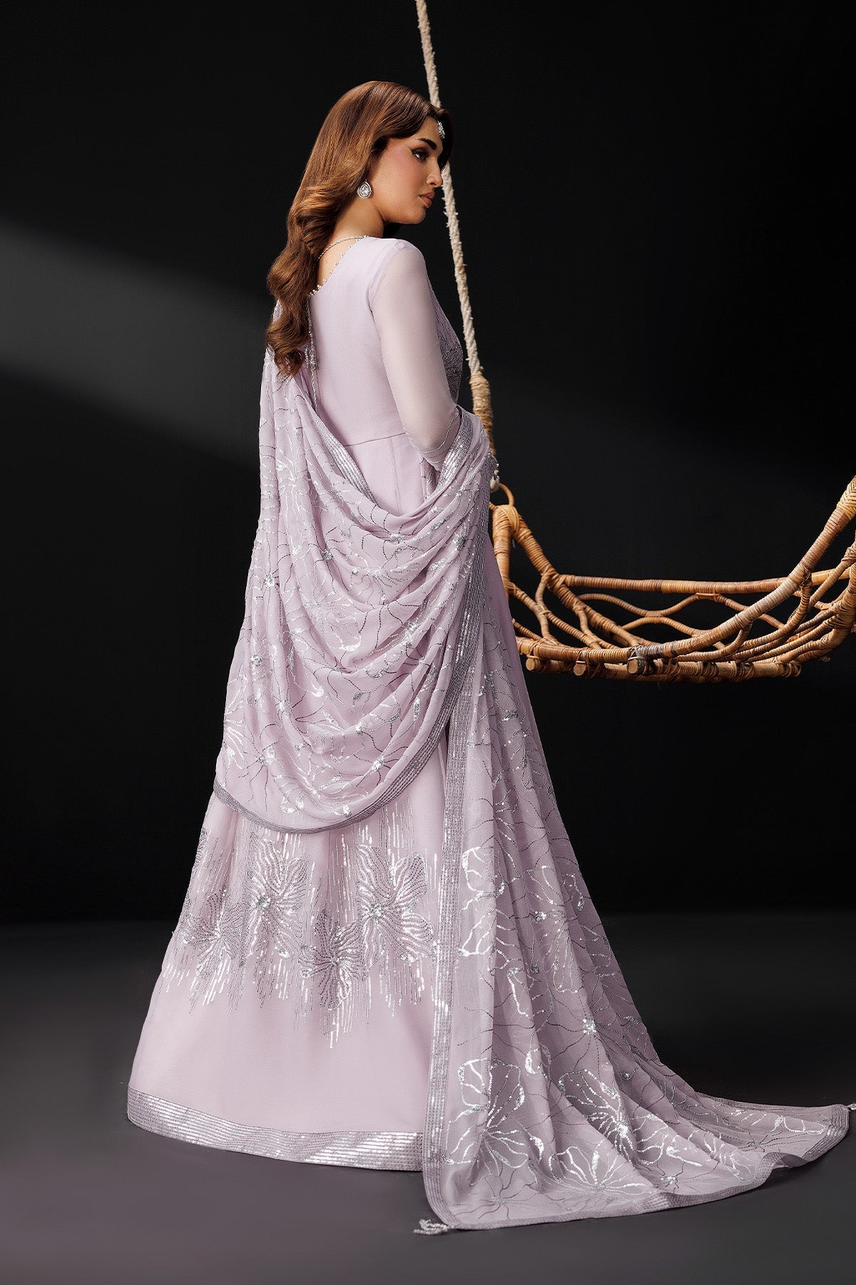 Alizeh | Dua Formals 26 | AF-DUA-3033-Stardust - Dress - available at Maria Faisal in UK and USA.