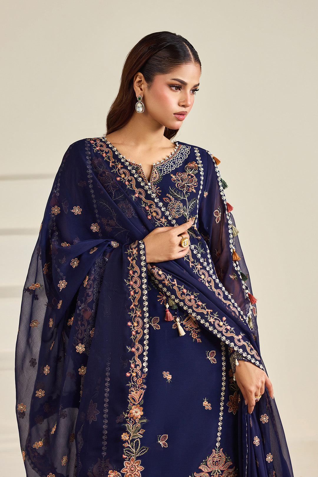 Alizeh | Dhaagay Formals |AF-DHG-5054-Anvah - Formal Dress - available at Maria Faisal in UK and USA.