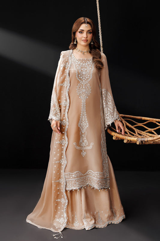 Alizeh | Dua Formals 26 | AF-DUA-3031-Gilded Lace - Dress - available at Maria Faisal in UK and USA.