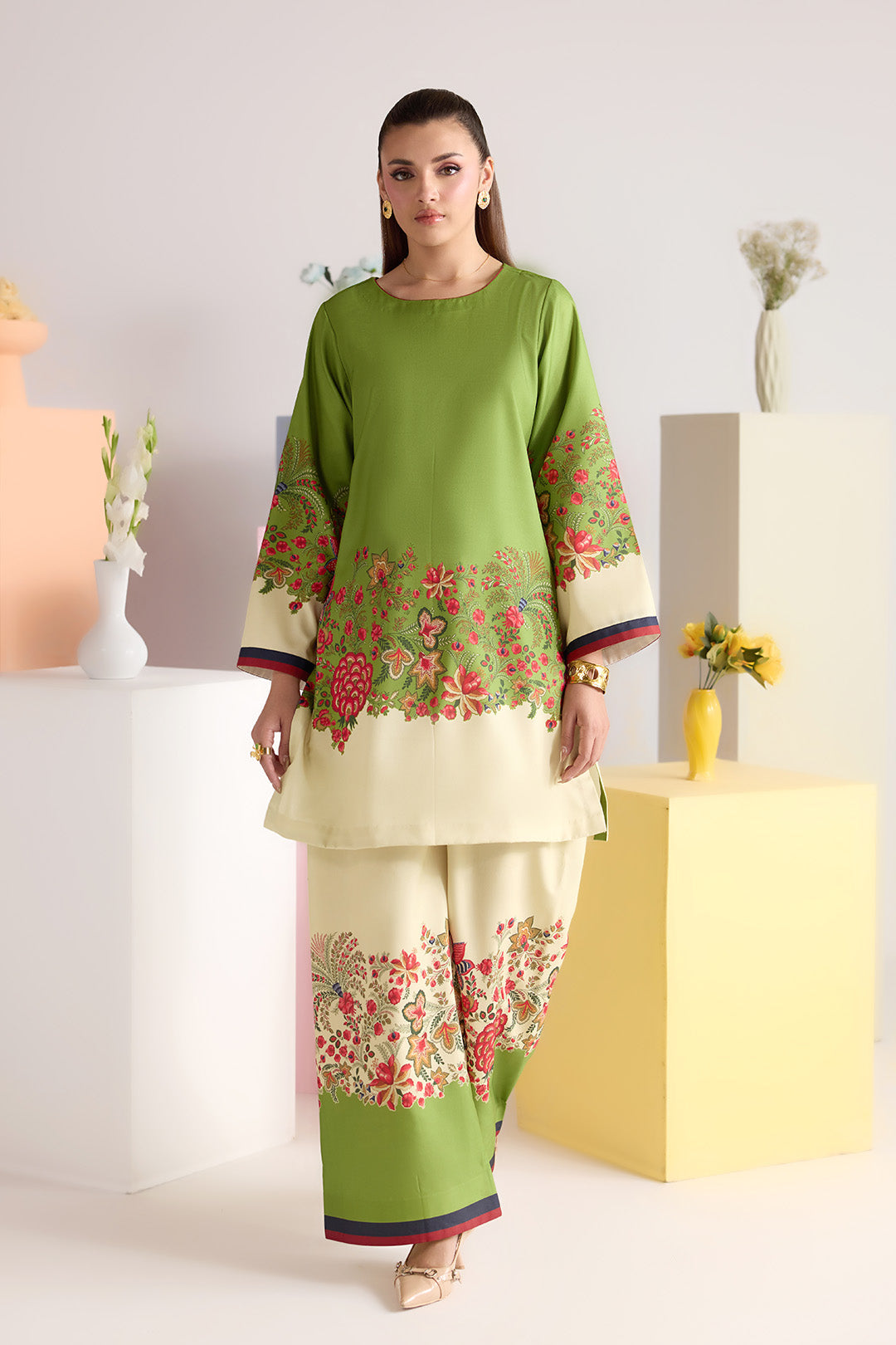 Alizeh | Printed Lawn | AF-PL-6064-SORA - Casual Dress - available at Maria Faisal in UK and USA.