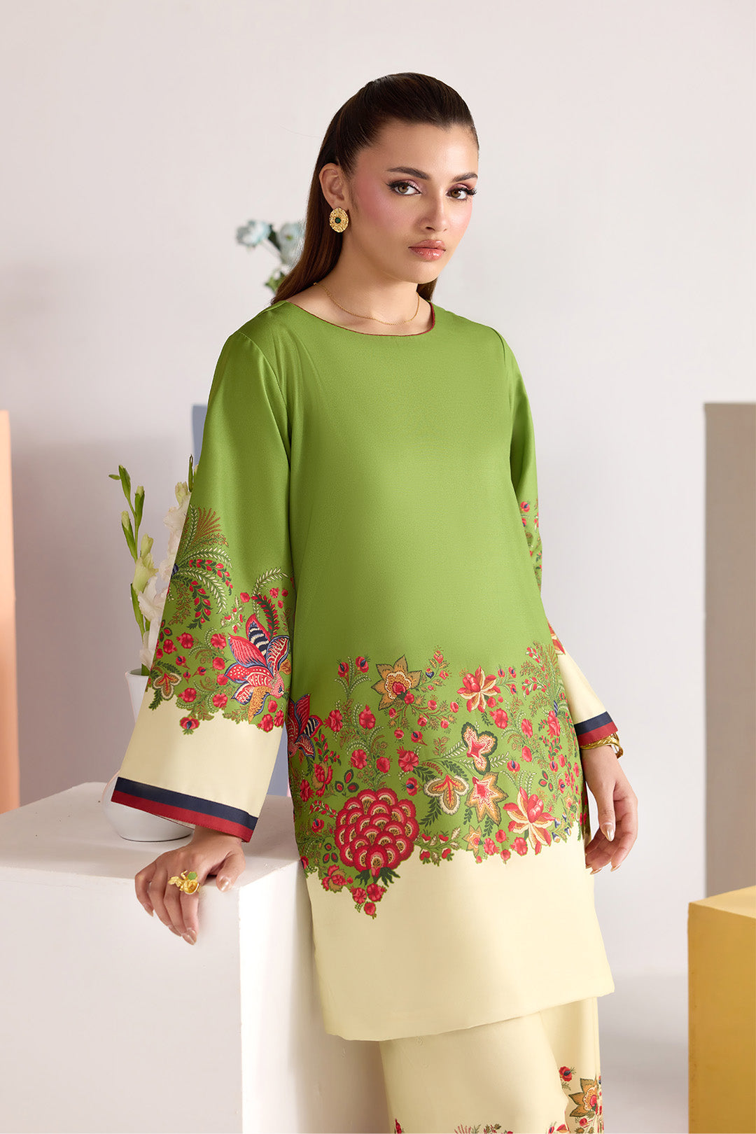 Alizeh | Printed Lawn | AF-PL-6064-SORA - Casual Dress - available at Maria Faisal in UK and USA.