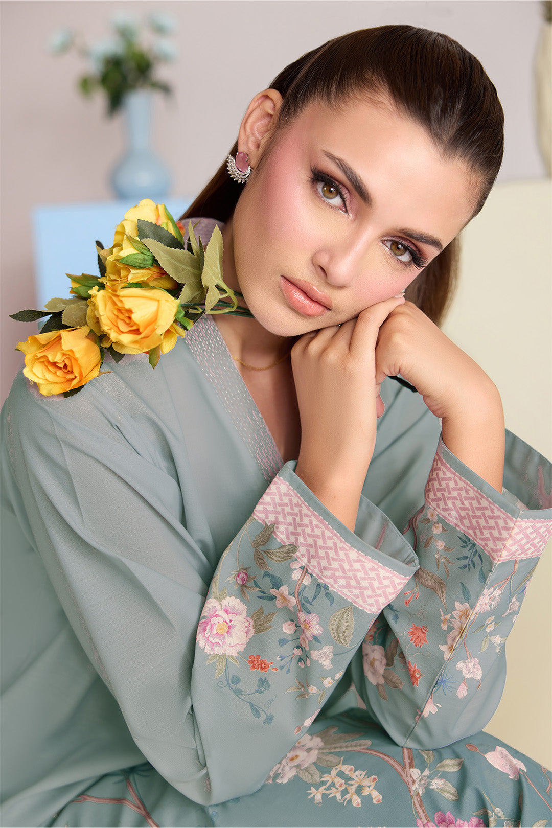 Alizeh | Printed Lawn | AF-PL-6069-Ruya - Casual Dress - available at Maria Faisal in UK and USA.