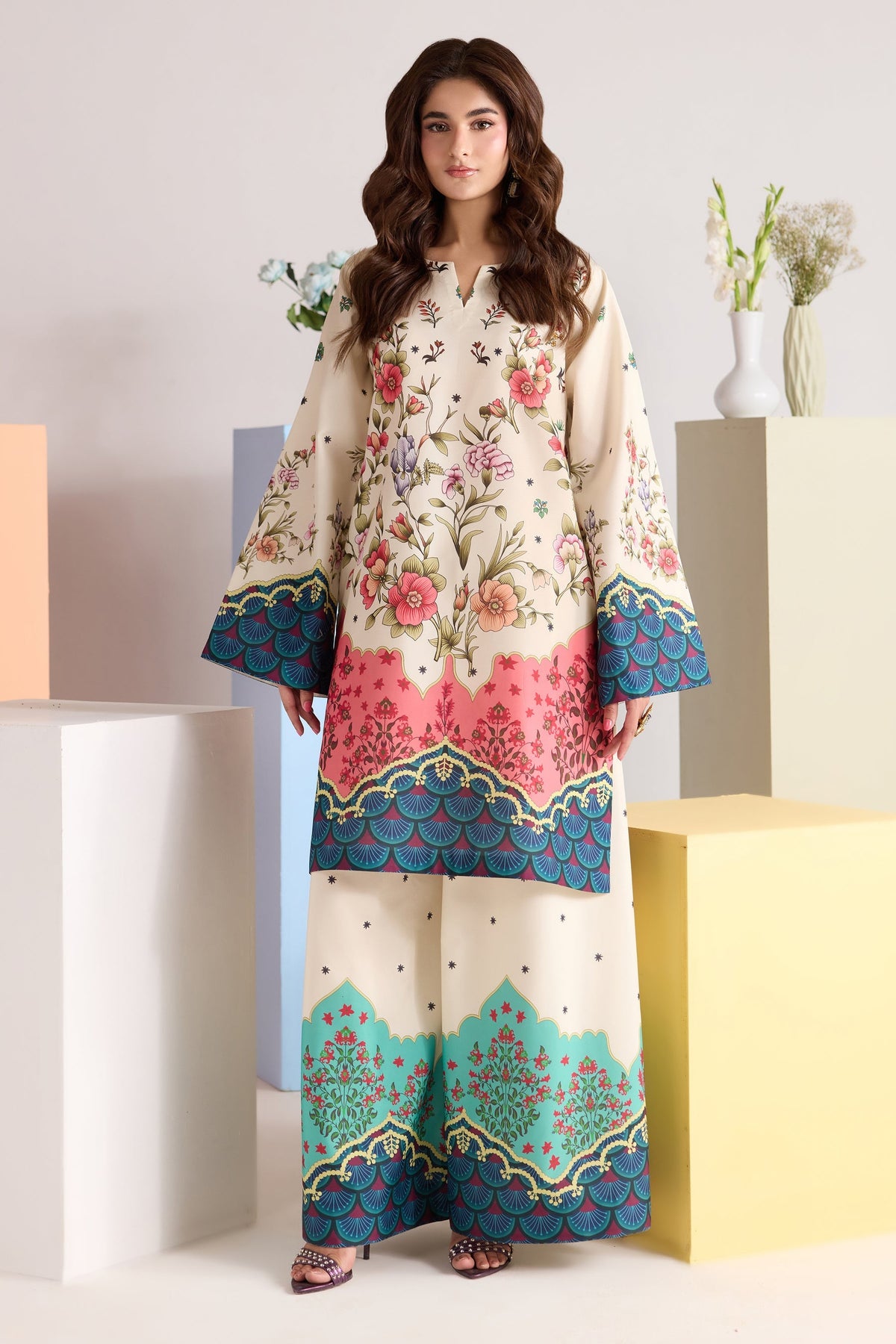 Alizeh | Printed Lawn | AF-PL-6072-Polka - Casual Dress - available at Maria Faisal in UK and USA.
