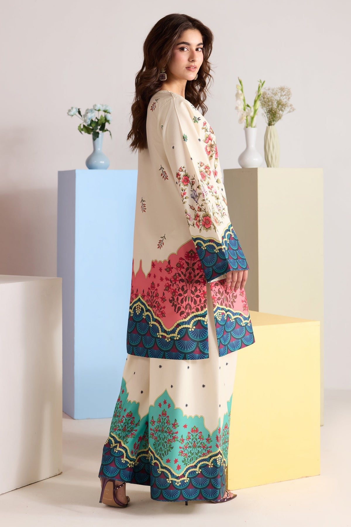 Alizeh | Printed Lawn | AF-PL-6072-Polka - Casual Dress - available at Maria Faisal in UK and USA.