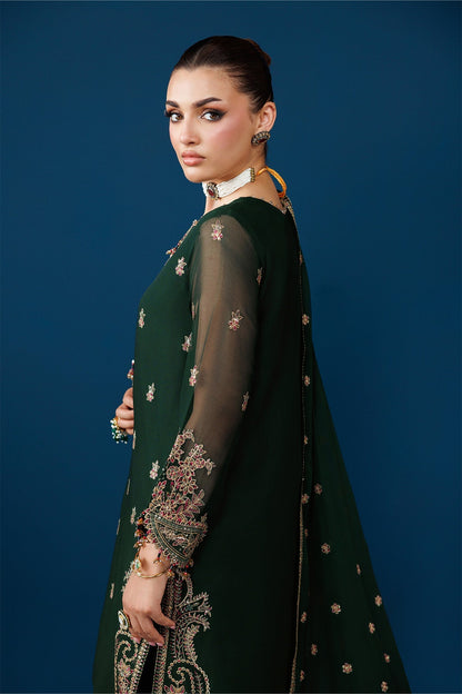 Alizeh | Dua Formals 26 | AF-DUA-3032-Regal Green - Dress - available at Maria Faisal in UK and USA.