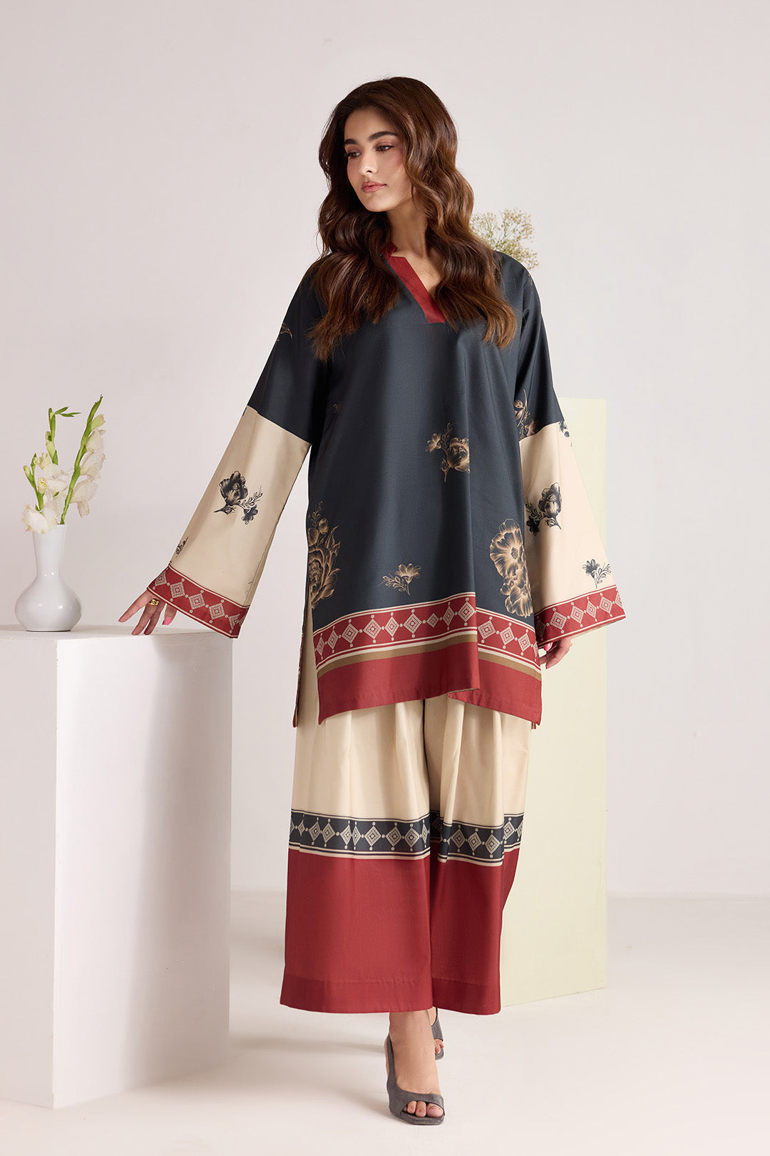 Alizeh | Printed Lawn | AF-PL-6067-Cameo - Casual Dress - available at Maria Faisal in UK and USA.