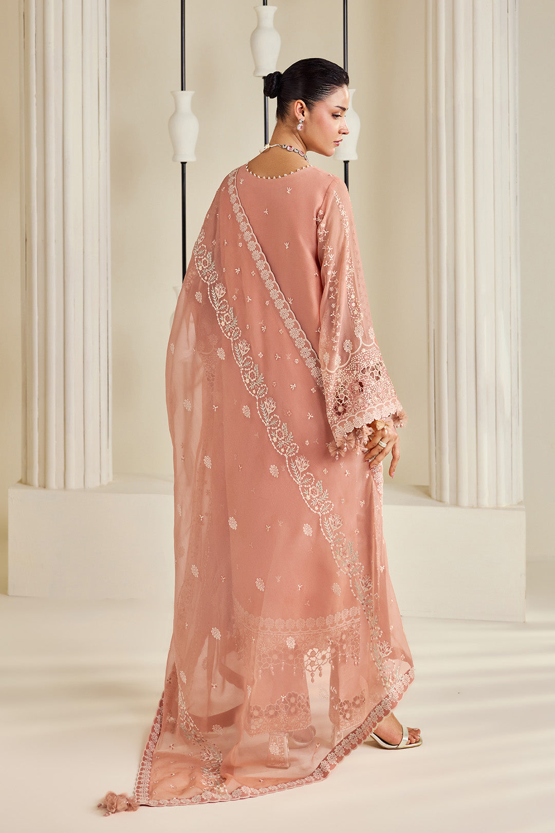 Alizeh | Dhaagay Formals |AF-DHG-5045-Sorah - Formal Dress - available at Maria Faisal in UK and USA.