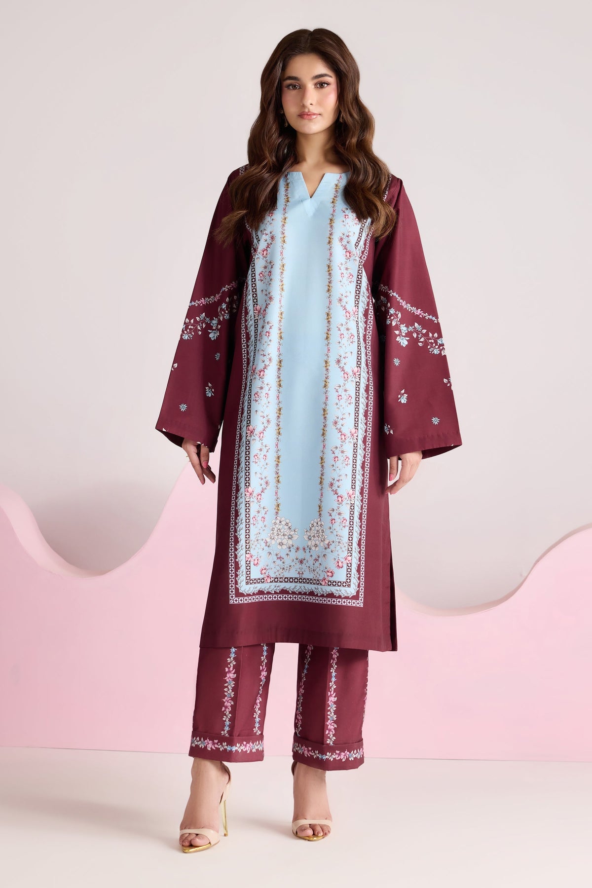Alizeh | Printed Lawn | AF-PL-6073-Layl - Casual Dress - available at Maria Faisal in UK and USA.