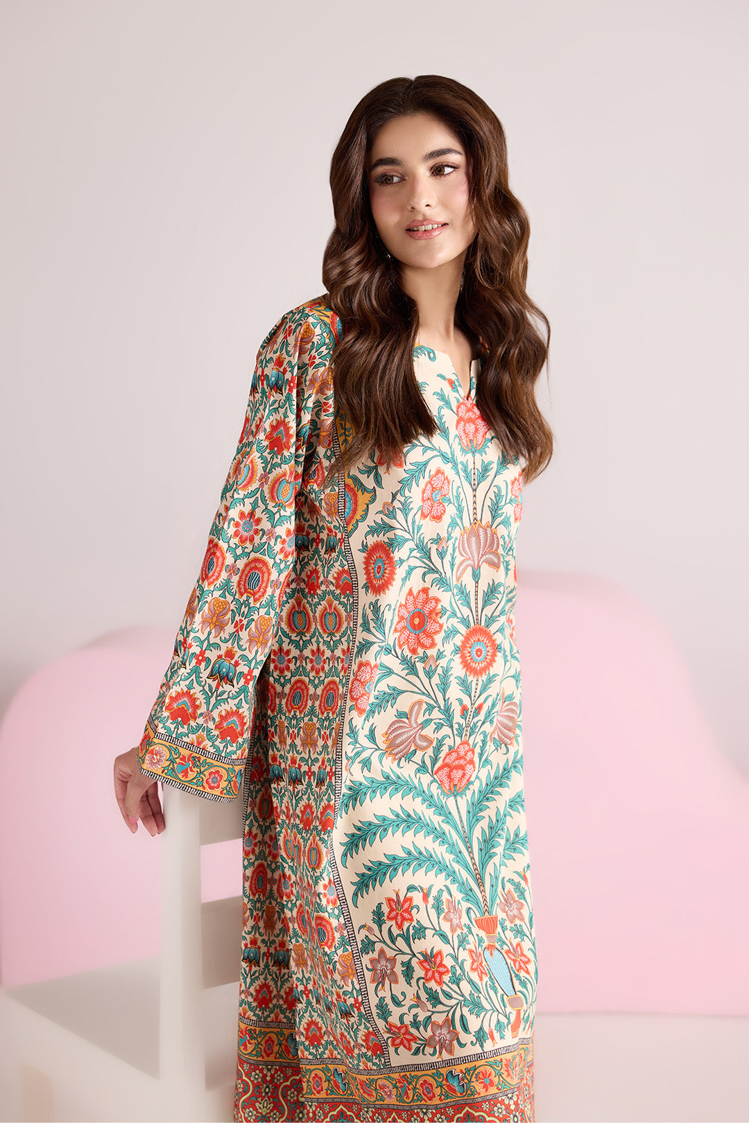 Alizeh | Printed Lawn | AF-PL-6063-PETAL - Casual Dress - available at Maria Faisal in UK and USA.