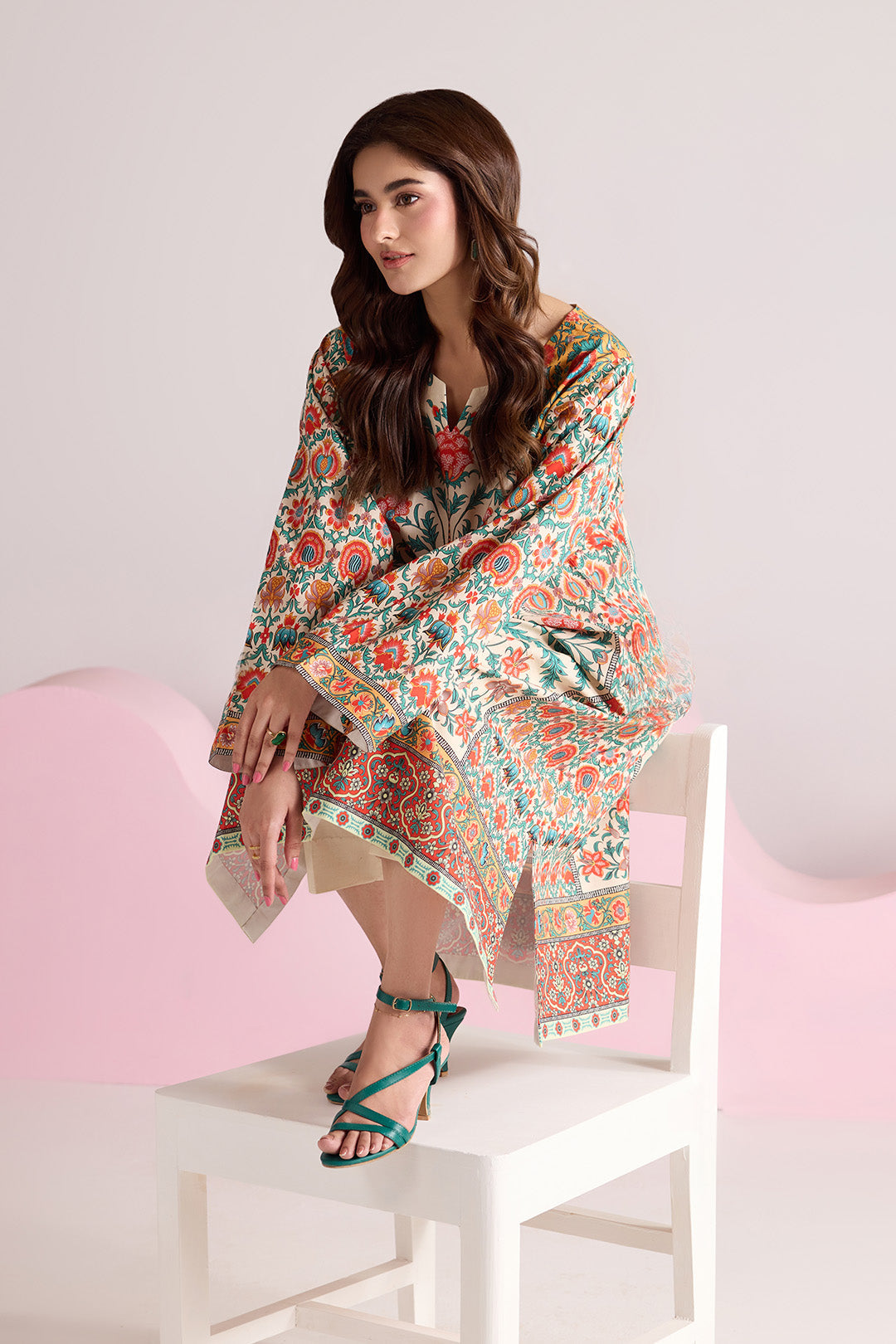 Alizeh | Printed Lawn | AF-PL-6063-PETAL - Casual Dress - available at Maria Faisal in UK and USA.