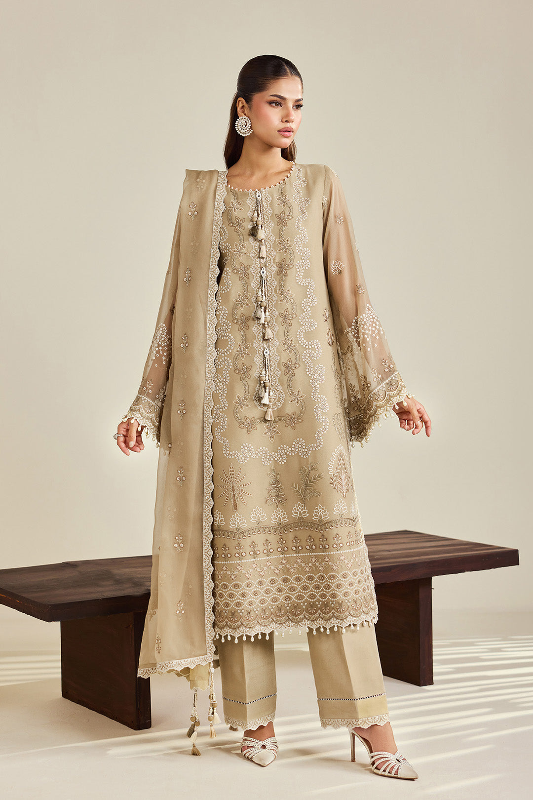 Alizeh | Dhaagay Formals |AF-DHG-5051-Azeen - Formal Dress - available at Maria Faisal in UK and USA.