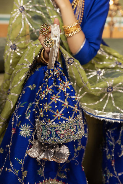 Erum Khan | Begham Jaan Bridal Formals | GULMOHAR - Designer Dress with Intricate embroidery and embellishments. Shop elegent wedding dress at Maria Faisal.