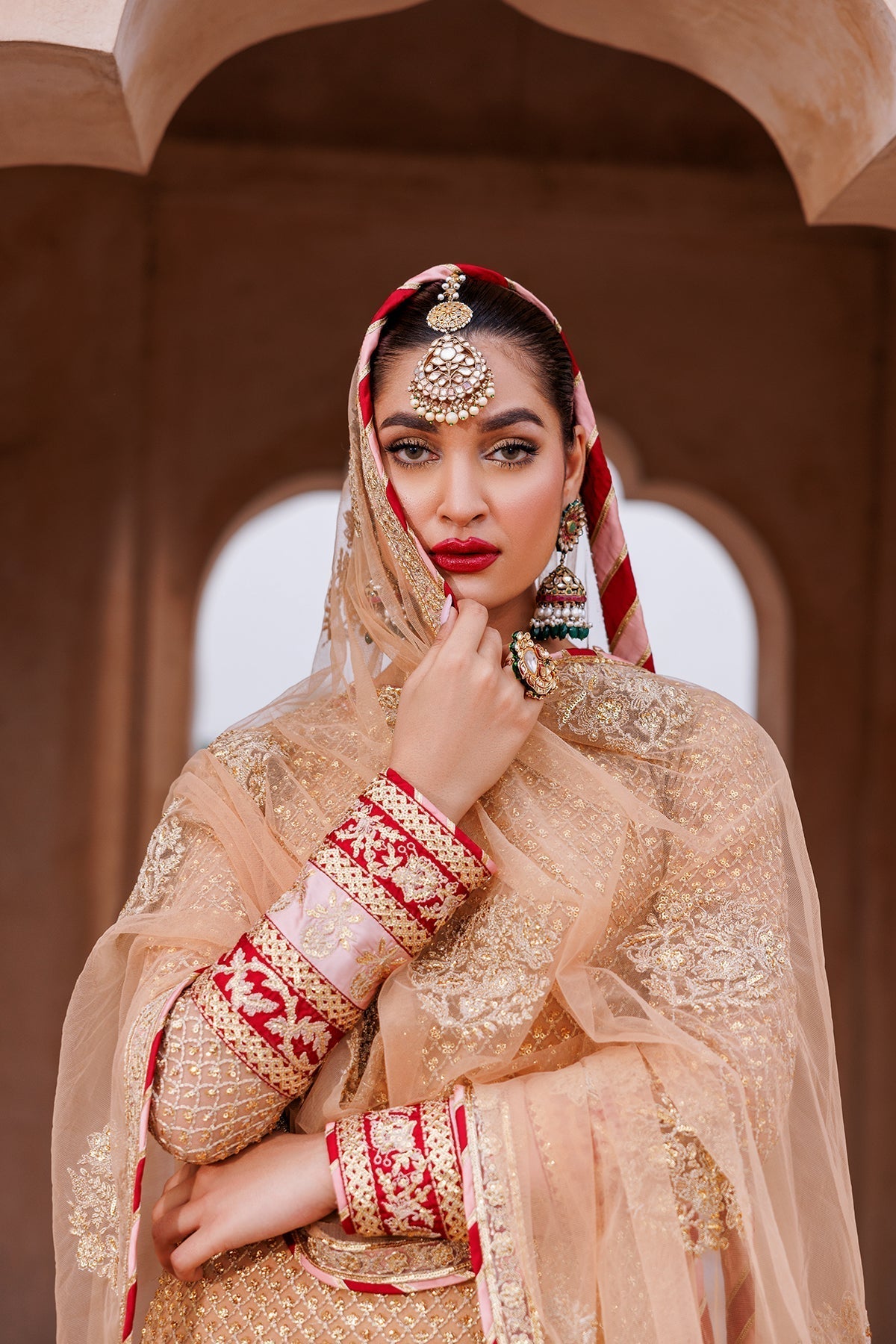 Mina Kashif | Shahbano Luxury Pret 24 | Haya - Designer Dress with Intricate embroidery and embellishments. Shop elegent wedding dress at Maria Faisal.