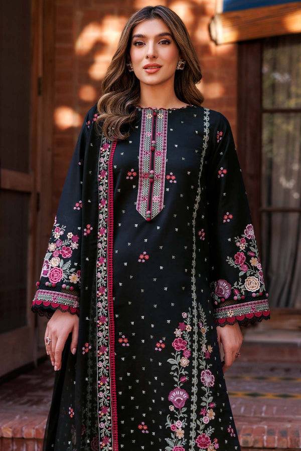 Farasha | Summer Weaves Embroidered Lawn | Ornate Noir by Maria Faisal - Registered Vendor of : Farasha - type : Ladies Clothes - 100% original wedding dresses