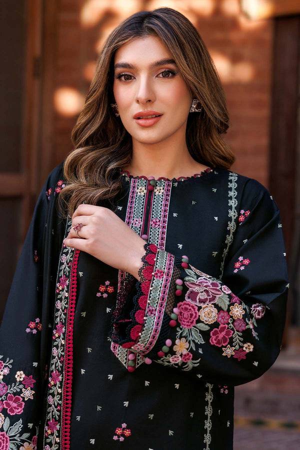 Farasha | Summer Weaves Embroidered Lawn | Ornate Noir by Maria Faisal - Registered Vendor of : Farasha - type : Ladies Clothes - 100% original wedding dresses