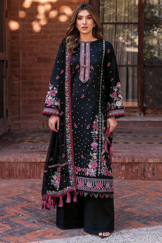 Farasha | Summer Weaves Embroidered Lawn | Ornate Noir by Maria Faisal - Registered Vendor of : Farasha - type : Ladies Clothes - 100% original wedding dresses