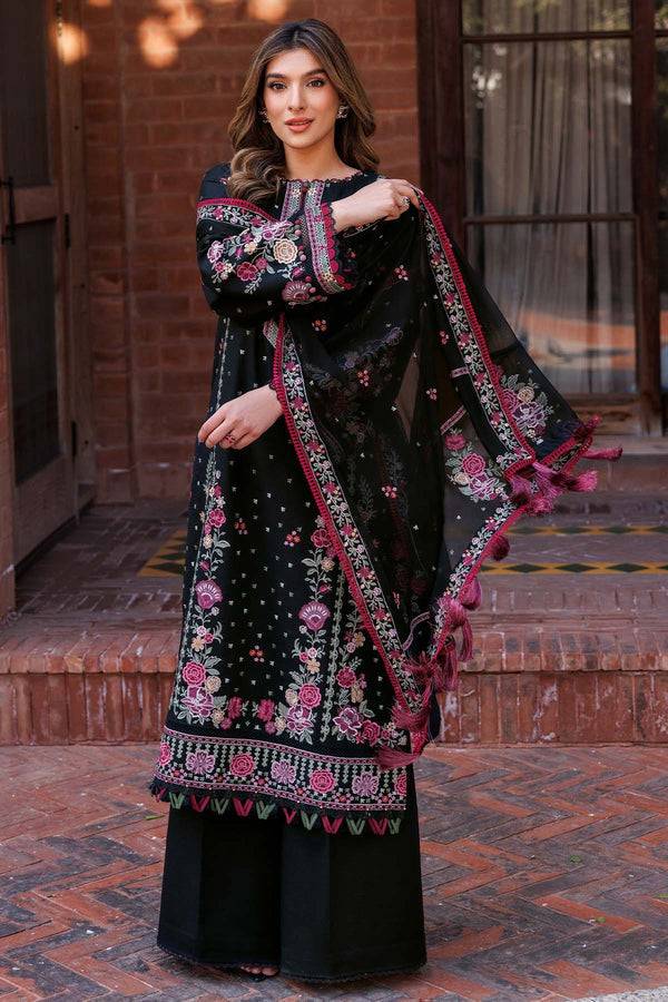 Farasha | Summer Weaves Embroidered Lawn | Ornate Noir by Maria Faisal - Registered Vendor of : Farasha - type : Ladies Clothes - 100% original wedding dresses