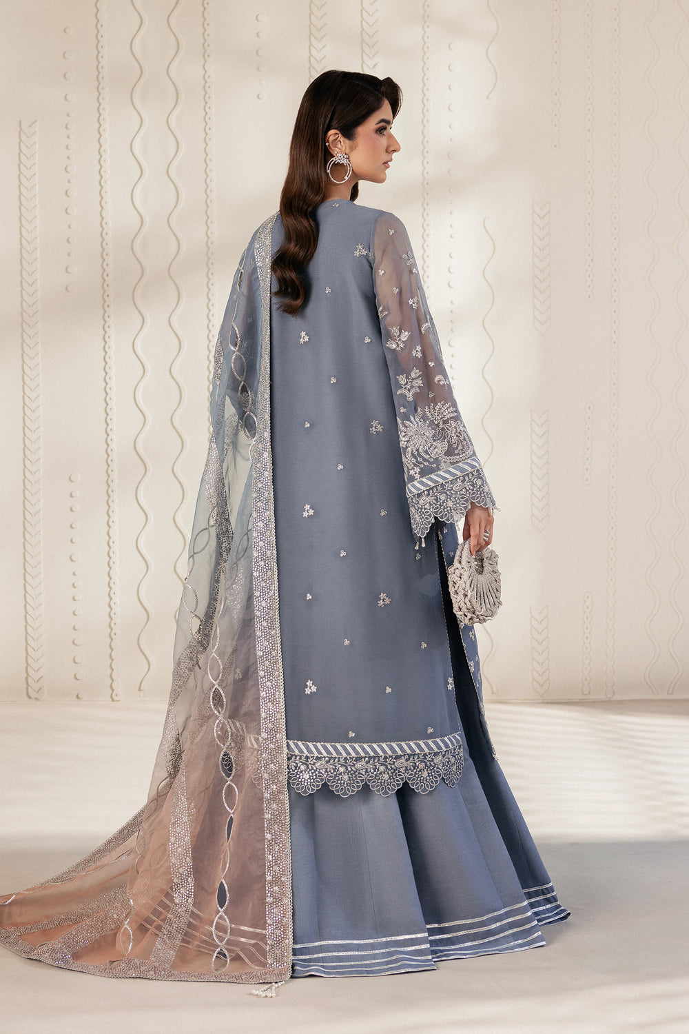 Zarif | Bayaan Formals | NILMAH - Formal Dress - available at Maria Faisal in UK and USA.