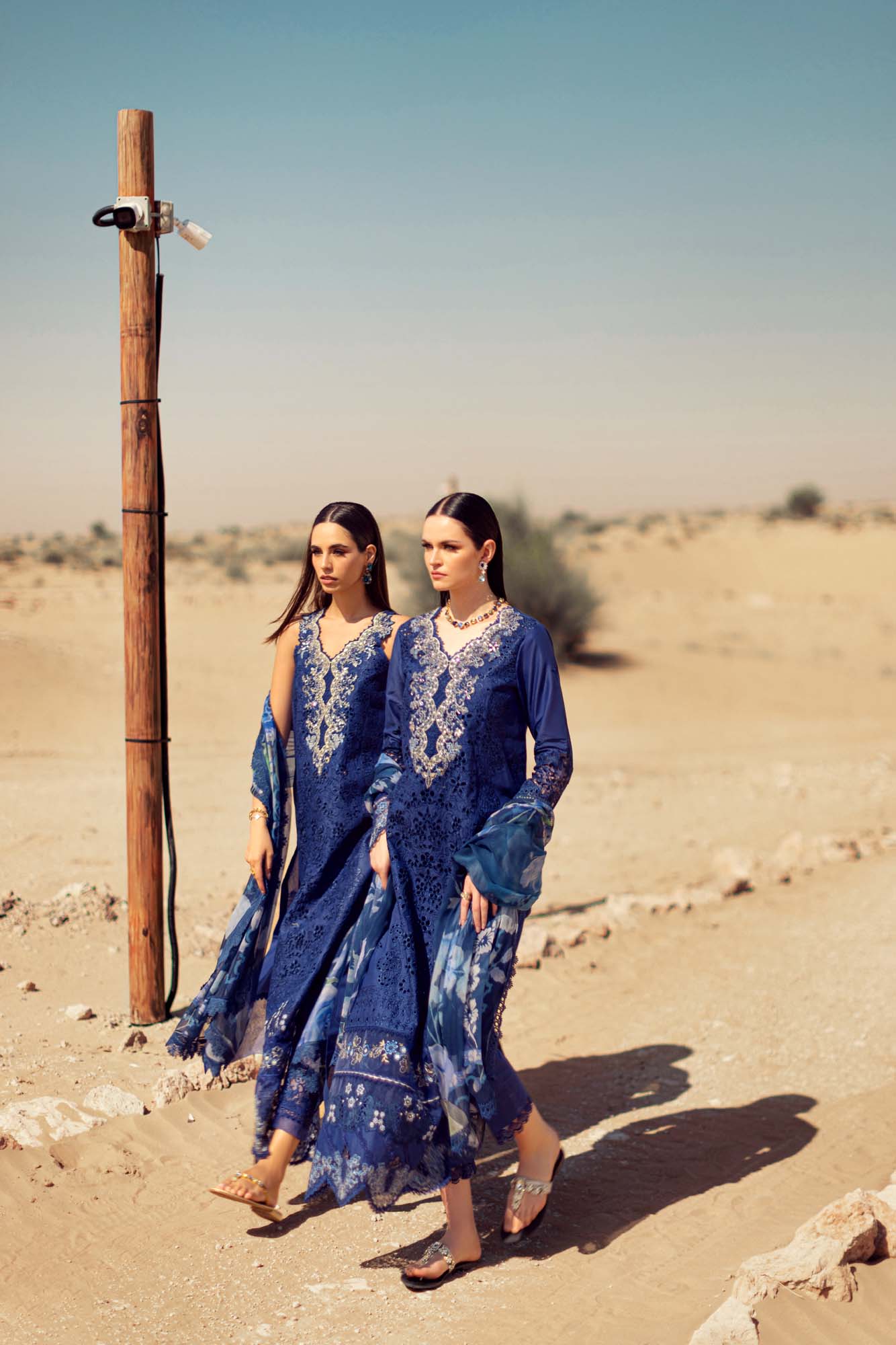 Noor By Saadia Asad | Eid Handwork Laserkari Lawn 24 | D12 - Designer Dress with Intricate embroidery and embellishments. Shop elegent wedding dress at Maria Faisal.