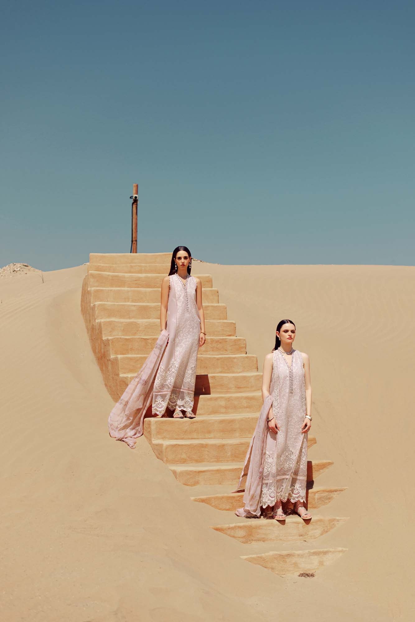 Noor By Saadia Asad | Eid Handwork Laserkari Lawn 24 | D7 - Designer Dress with Intricate embroidery and embellishments. Shop elegent wedding dress at Maria Faisal.