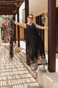 Noor By Saadia Asad | Eid Handwork Laserkari Lawn 24 | D6 - Designer Dress with Intricate embroidery and embellishments. Shop elegent wedding dress at Maria Faisal.