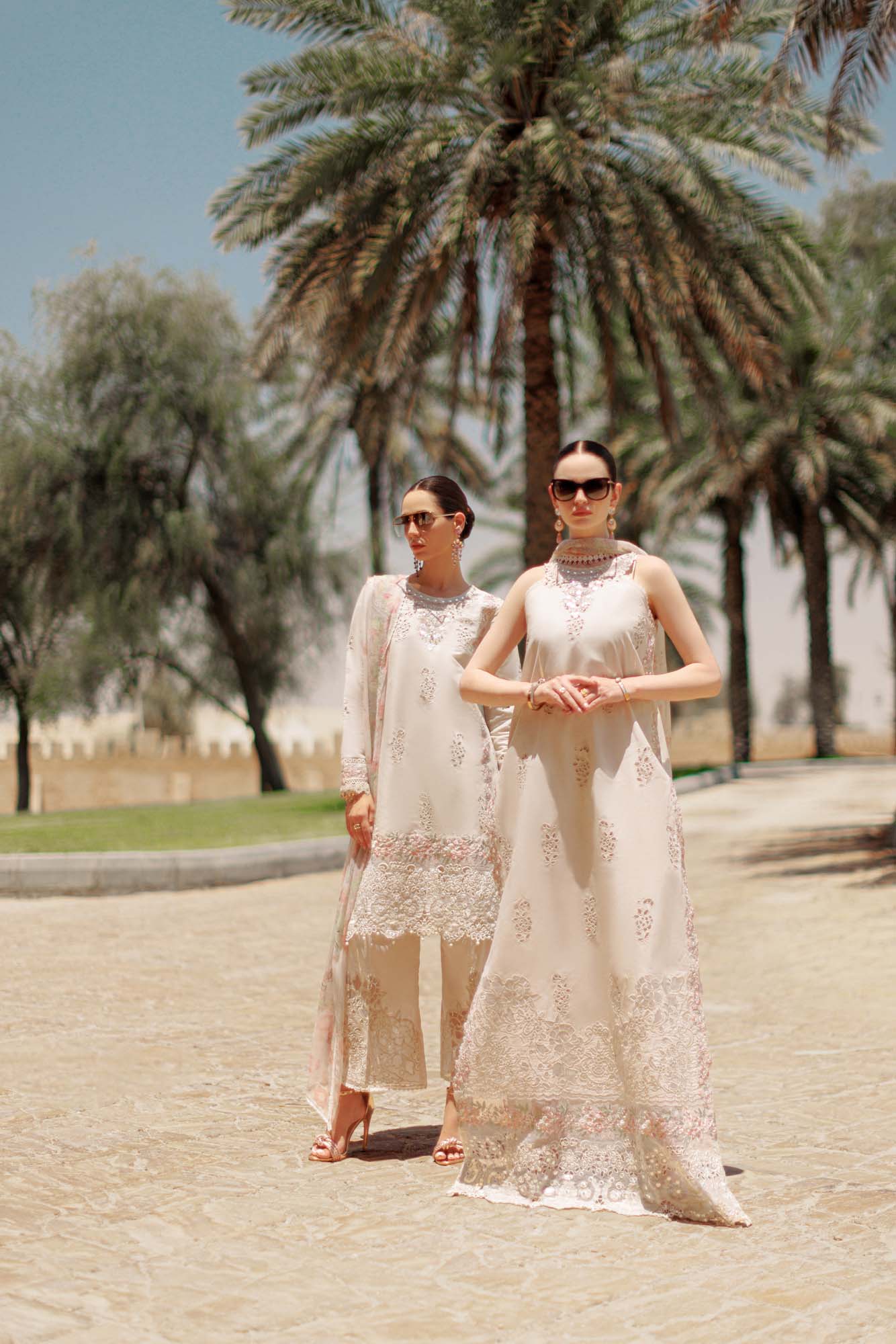 Noor By Saadia Asad | Eid Handwork Laserkari Lawn 24 | D2 - Designer Dress with Intricate embroidery and embellishments. Shop elegent wedding dress at Maria Faisal.