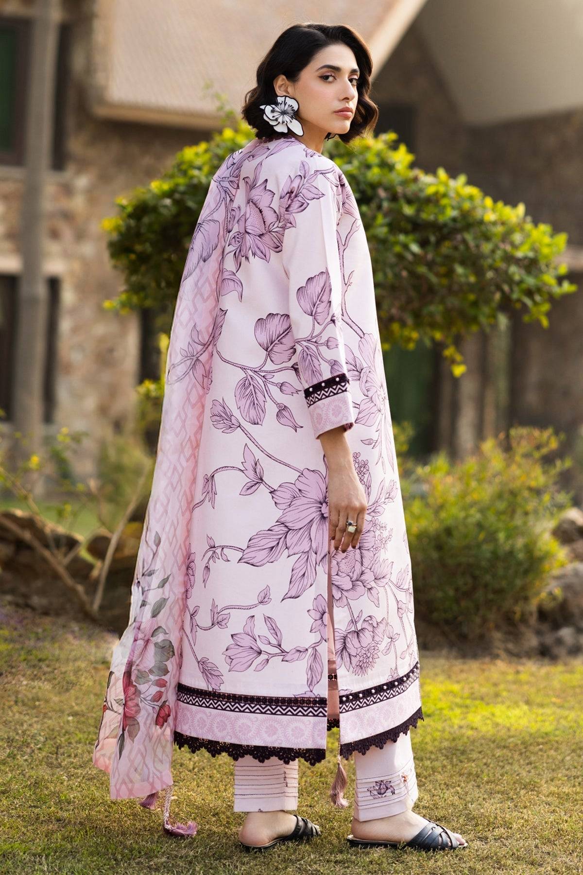 Alizeh | Sheen Lawn Prints 25 | AF-PL-6036-Rafaello by Maria Faisal - Registered Vendor of : Alizeh - type : Ladies Clothes - 100% original wedding dresses