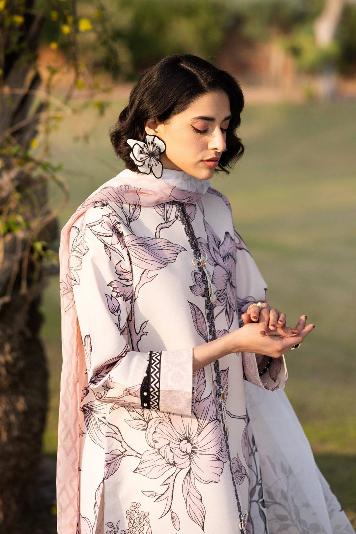 Alizeh | Sheen Lawn Prints 25 | AF-PL-6036-Rafaello by Maria Faisal - Registered Vendor of : Alizeh - type : Ladies Clothes - 100% original wedding dresses
